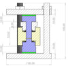 Standard pressure jig and testing cell kit for solid-state battery, Model GT11 Laborxing