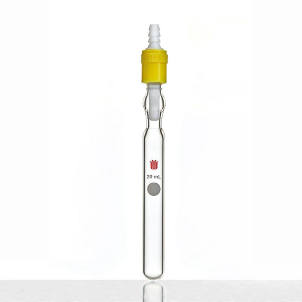 Schlenk tube with high vacuum valve, capacity 2 ml Laborxing