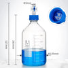 GL45 HPLC bottle with multiple distributor, capacity 100 to 2.000 ml Laborxing