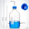 GL45 HPLC bottle with multiple distributor, capacity 100 to 2.000 ml Laborxing