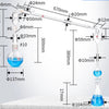 Apparatus to determination for neutral oils and pyridine bases contents of phenol products Laborxing