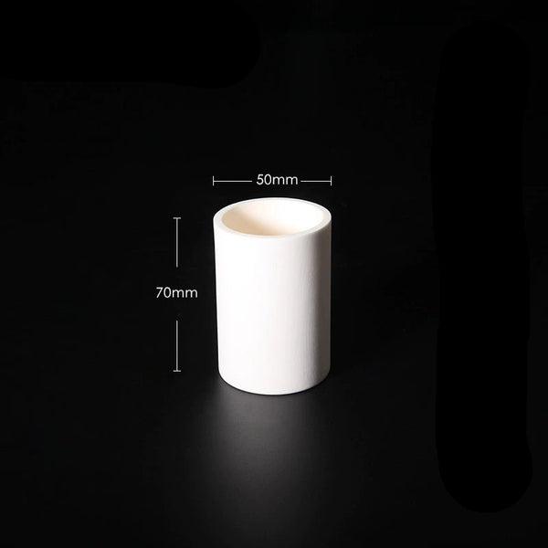 Cylindrical alundum crucible, capacity 5 to 1.000 ml Laborxing