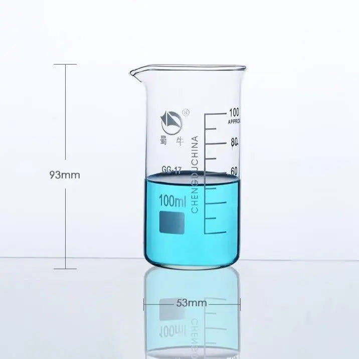 Bicchiere graduato in acciaio inossidabile con manico, capacità da 500 a  2.000 ml